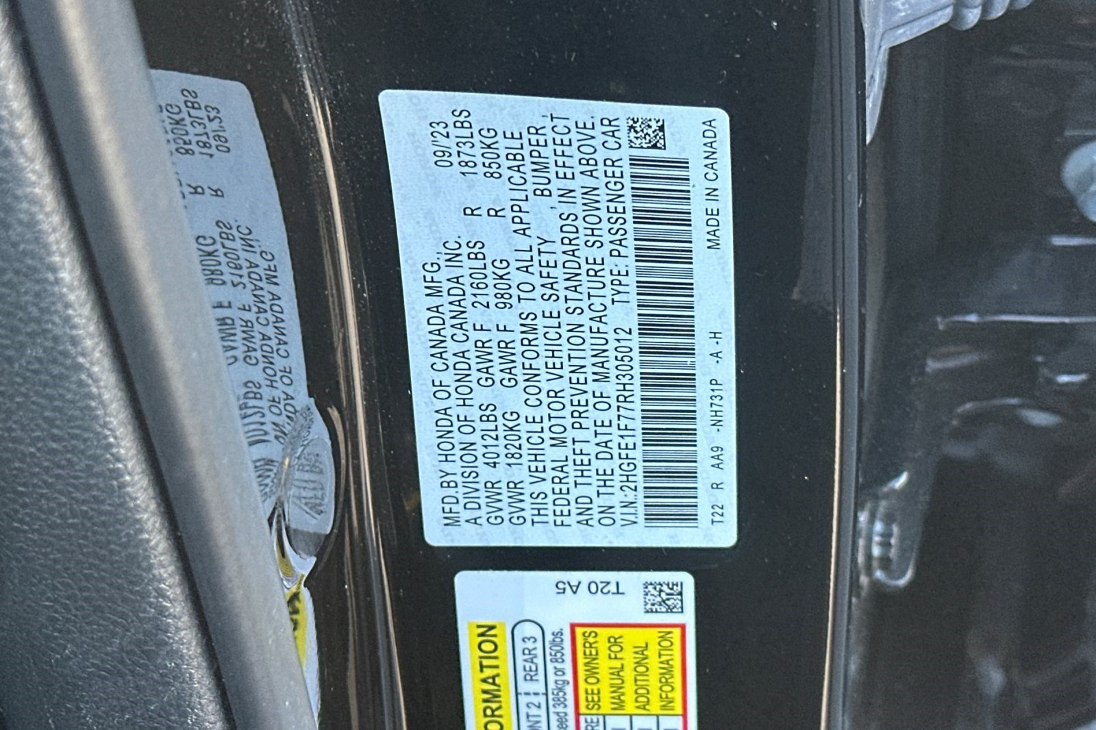 Used 2024 Honda Civic EX image 29