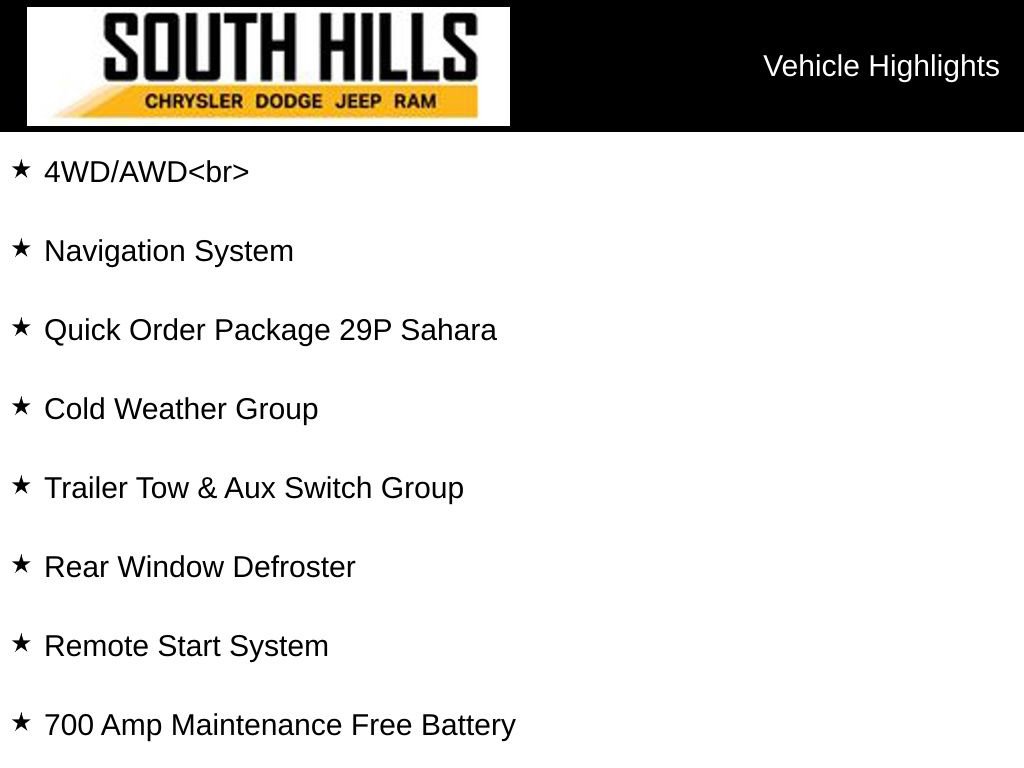 Certified 2023 Jeep Wrangler Unlimited Sahara w/ Cold Weather Group image 3