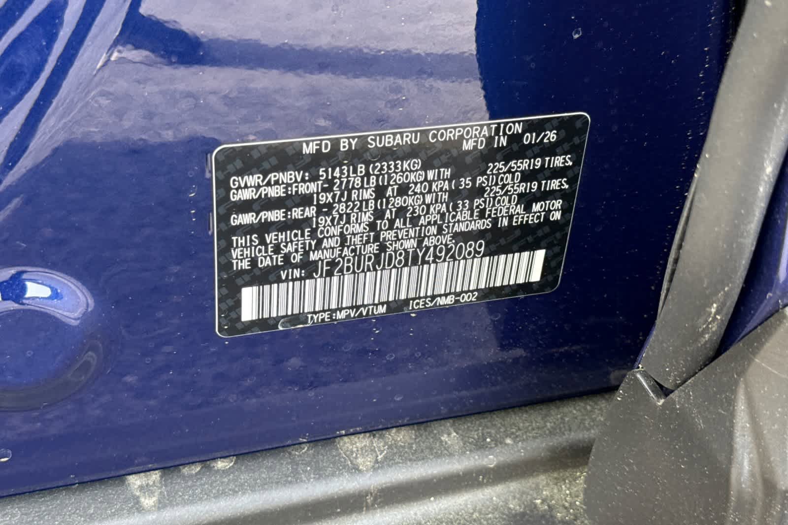 New 2026 Subaru Outback Touring XT AWD/4WD image 26