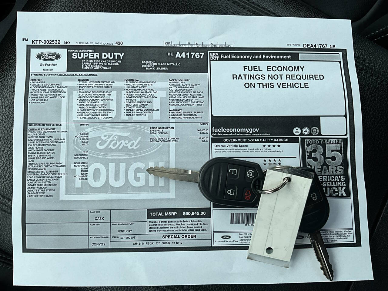 Used 2013 Ford F250 Lariat w/ Lariat Ultimate Pkg image 27