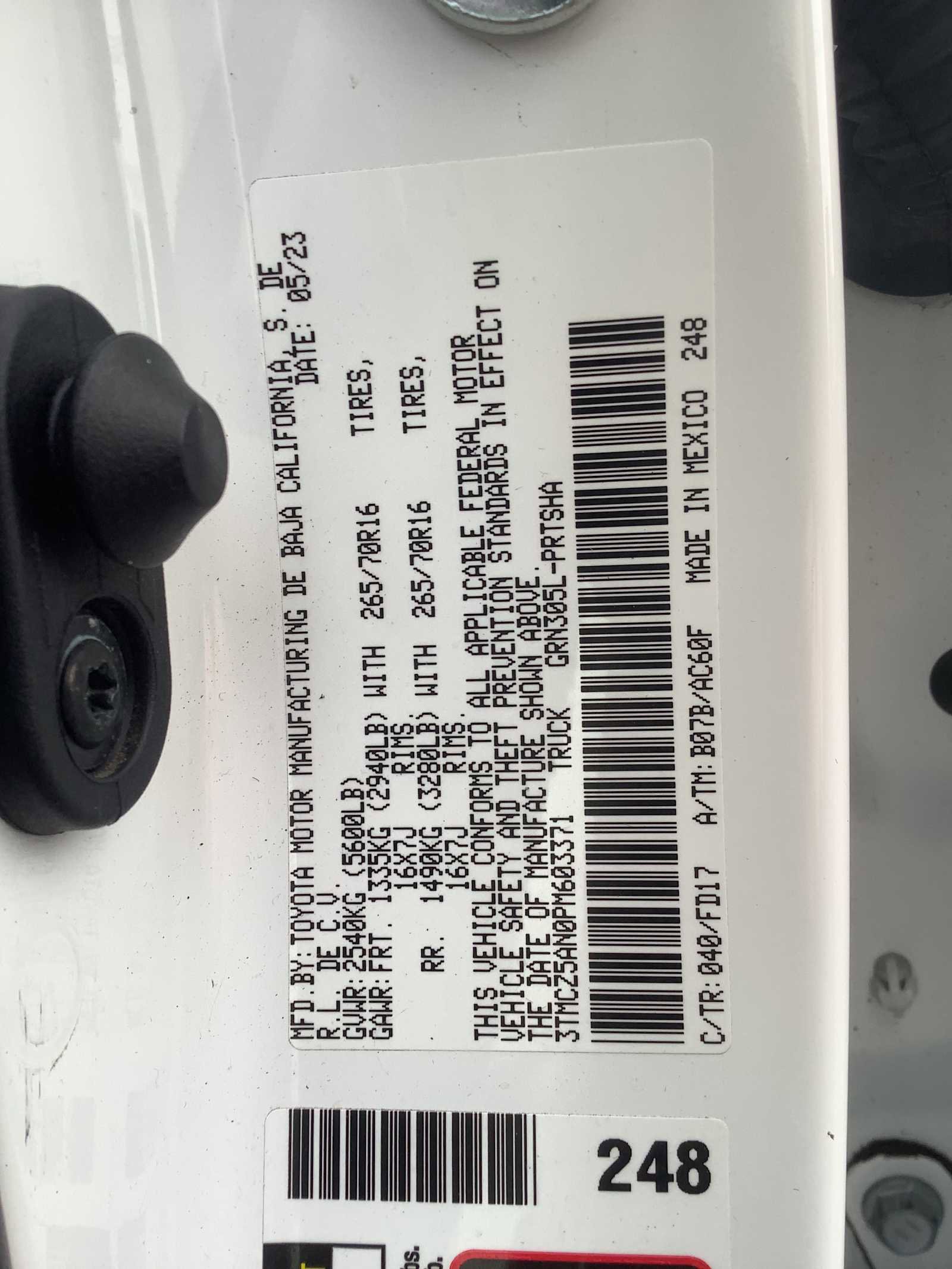 Used 2023 Toyota Tacoma TRD Off-Road image 21