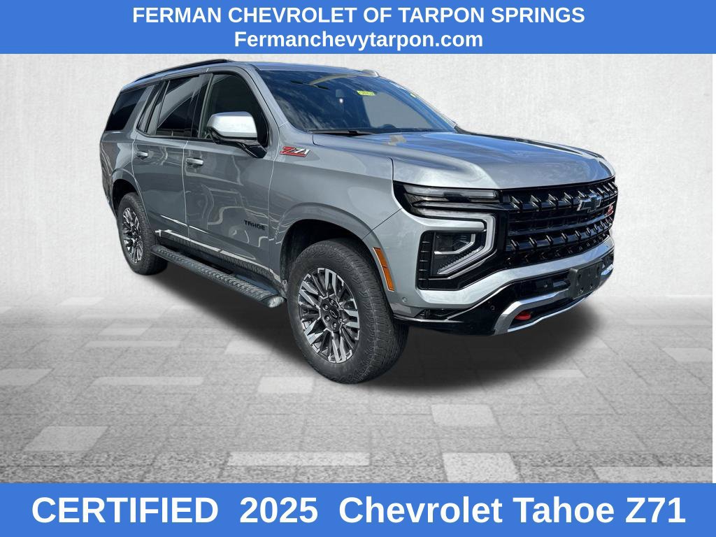 Used 2025 Chevrolet Tahoe Z71 AWD/4WD image 1