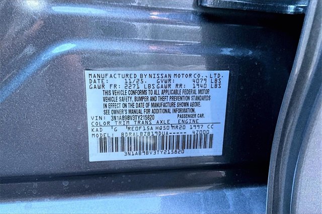 New 2026 Nissan Sentra S image 14