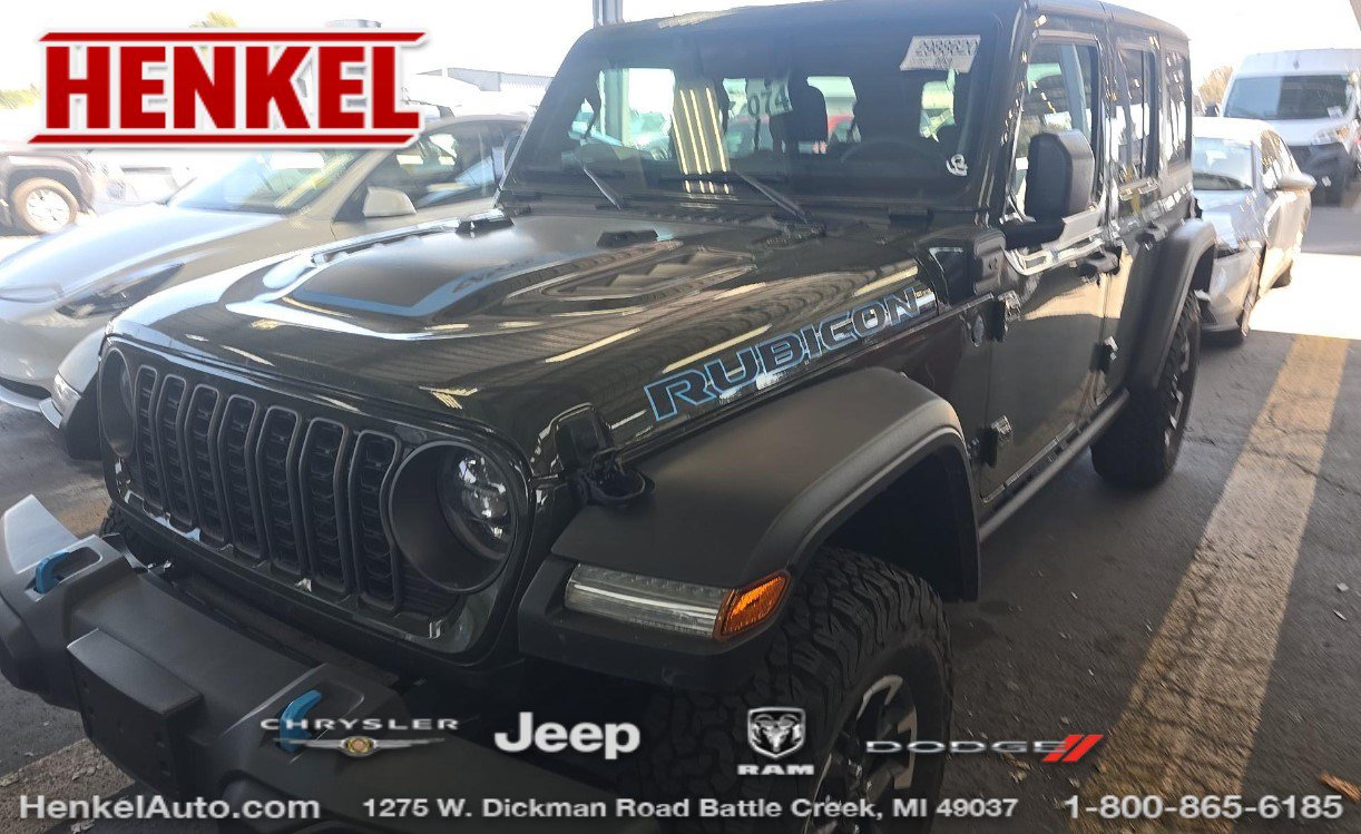 Used 2024 Jeep Wrangler Unlimited Rubicon 4xe w/ Safety Group