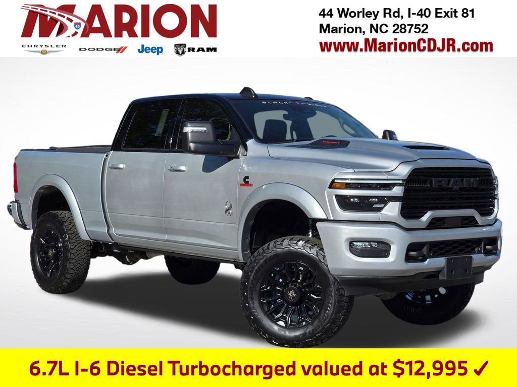 New 2026 RAM 2500 Laramie w/ Night Edition AWD/4WD 360° Tour