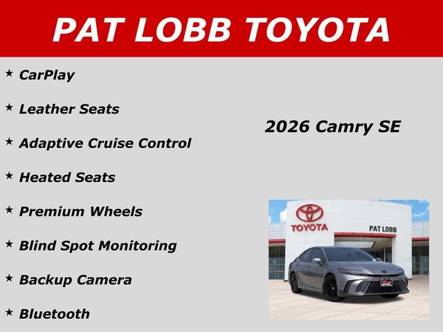 Used 2026 Toyota Camry SE w/ Convenience Package FWD image 36