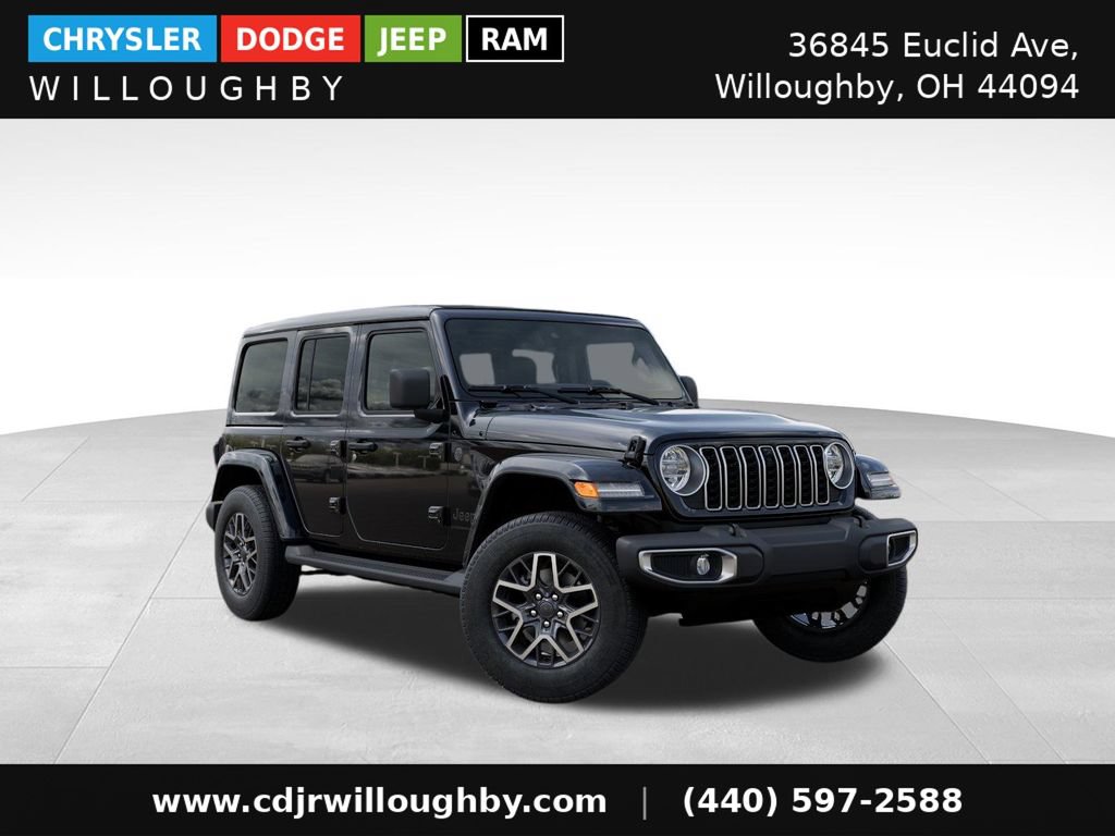 New 2025 Jeep Wrangler Unlimited Sahara w/ Safety Group AWD/4WD image 6