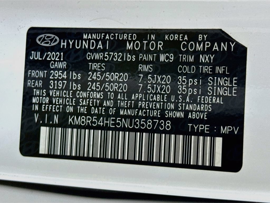 Used 2022 Hyundai Palisade Limited w/ Cargo Package FWD image 39