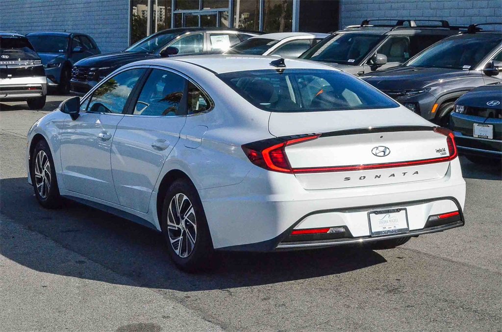 Used 2021 Hyundai Sonata Blue image 4