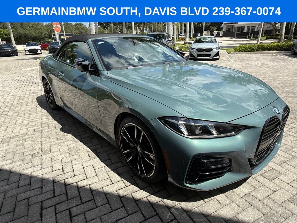 Used 2025 BMW M440i Convertible w/ Premium Package RWD image 11