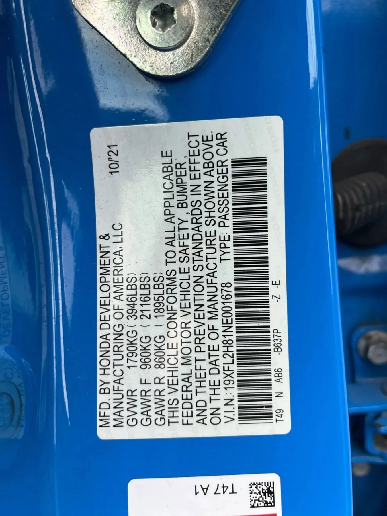 Used 2022 Honda Civic Sport image 26