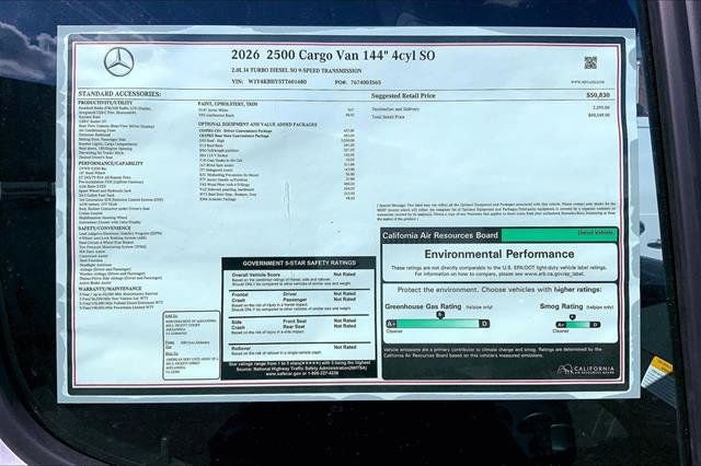 New 2026 Mercedes-Benz Sprinter 144 Cargo image 17