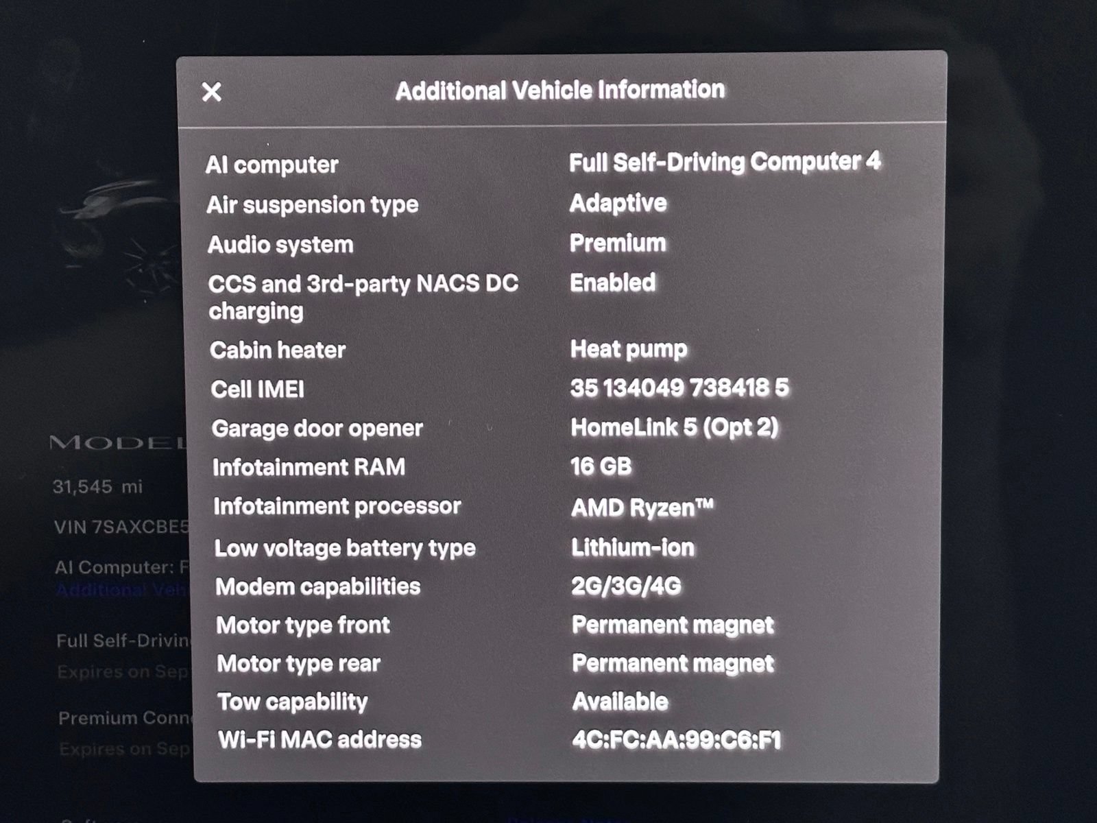 Used 2023 Tesla Model X AWD/4WD image 8