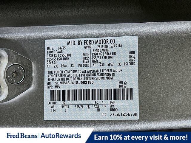 New 2025 Lincoln Nautilus Premier w/ Equipment Group 102A image 23