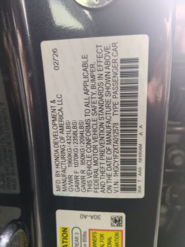 New 2026 Honda Accord LX image 28