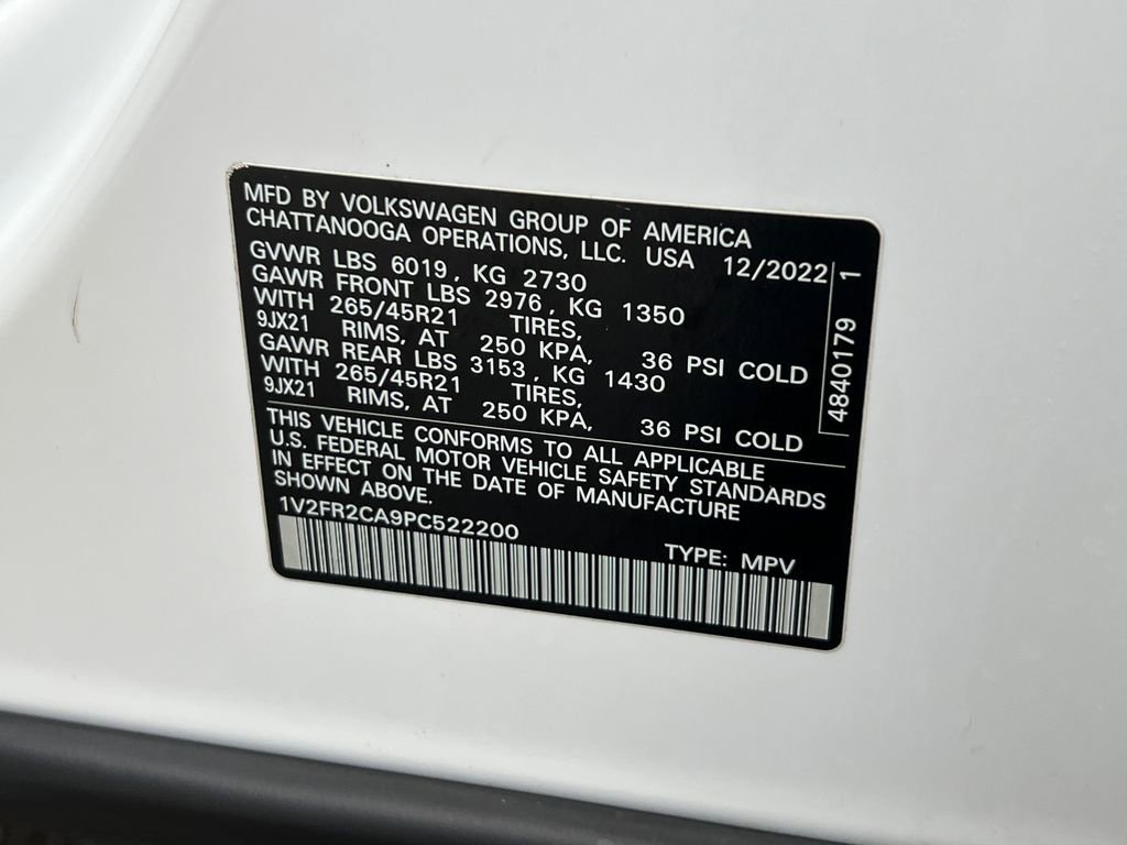 Certified 2023 Volkswagen Atlas SEL Premium image 36