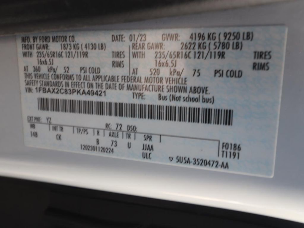 Certified 2023 Ford Transit 350 XLT image 26