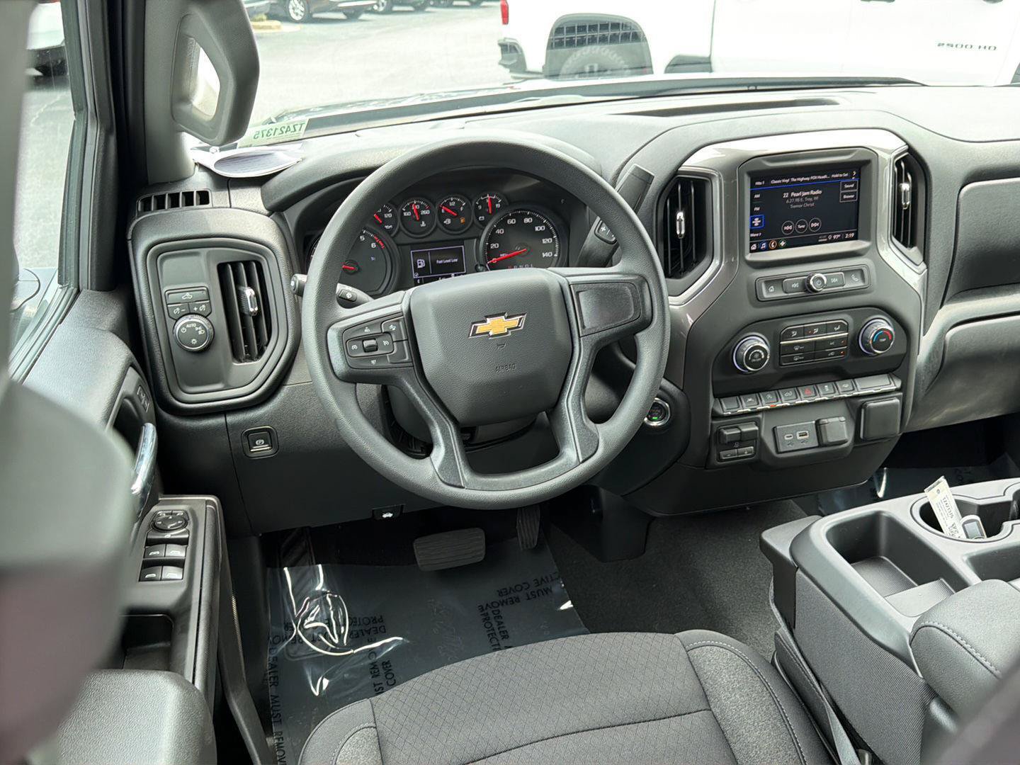 New 2026 Chevrolet Silverado 1500 Custom w/ Turbomax Blackout Package RWD image 18