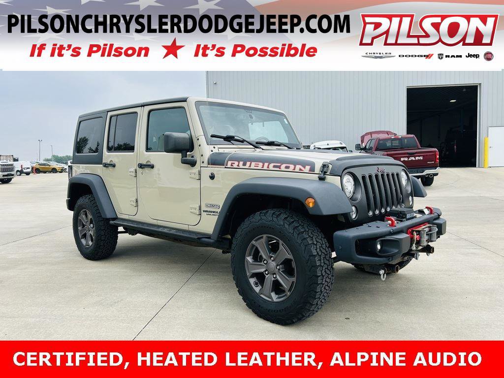 Certified 2017 Jeep Wrangler Unlimited Rubicon