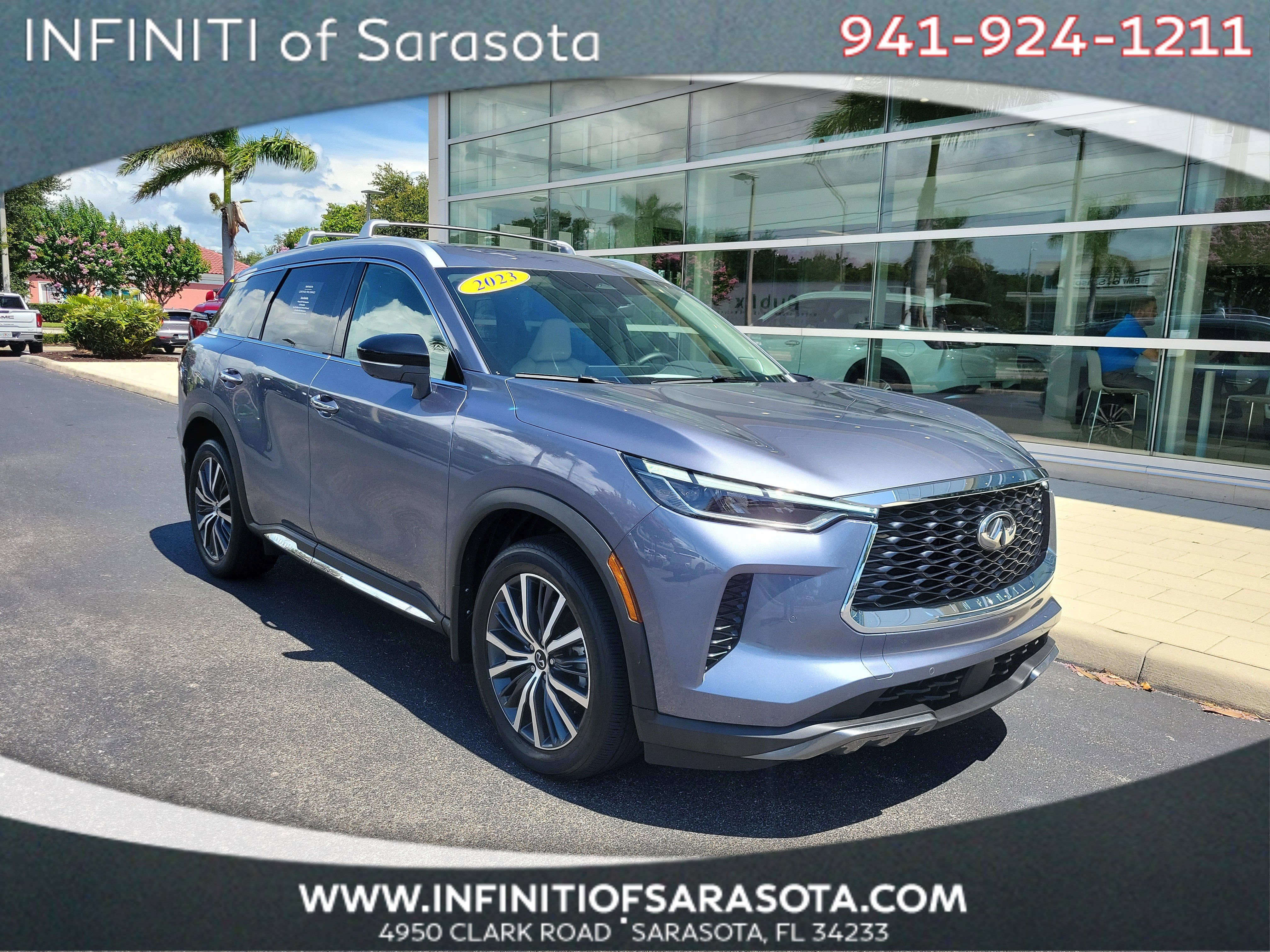 Certified 2023 INFINITI QX60 Sensory w/ Vision Package