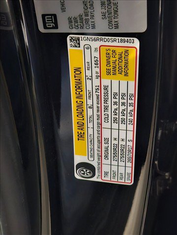 Used 2025 Chevrolet Tahoe RST w/ Comfort Package AWD/4WD image 14
