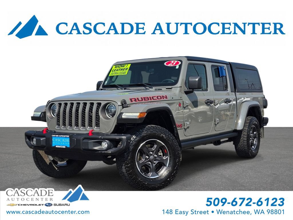 Used 2023 Jeep Gladiator Rubicon w/ LED Lighting Group AWD/4WD image 1