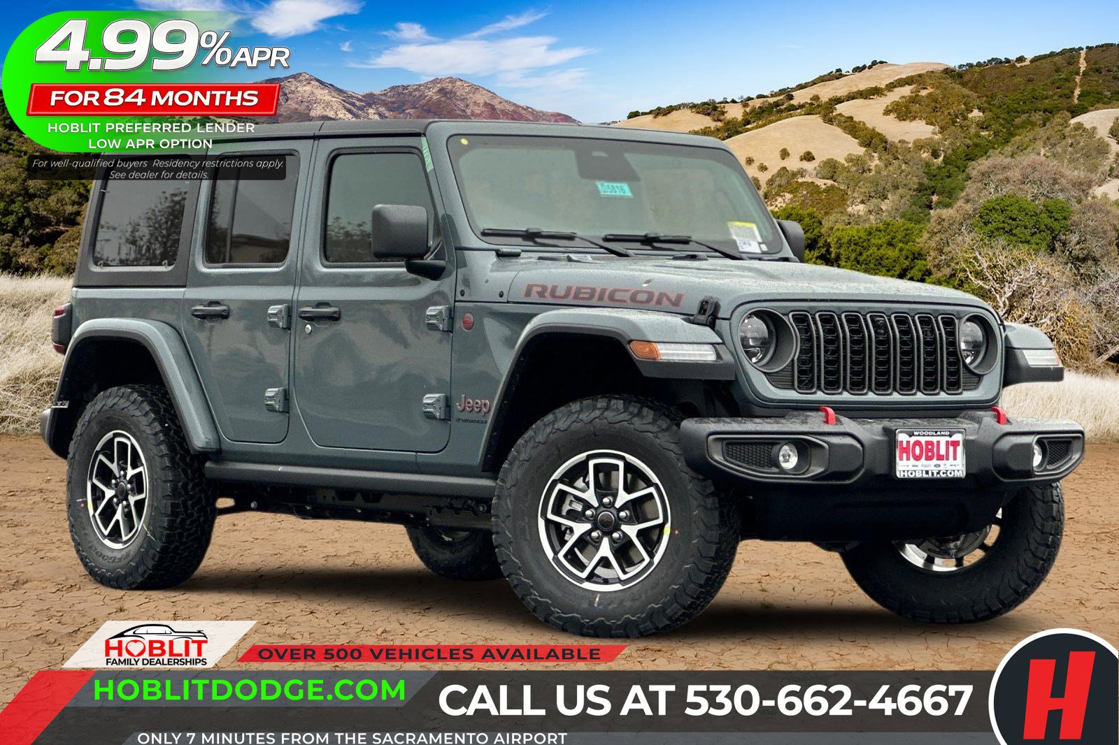 New 2026 Jeep Wrangler Unlimited Rubicon w/ Technology Group