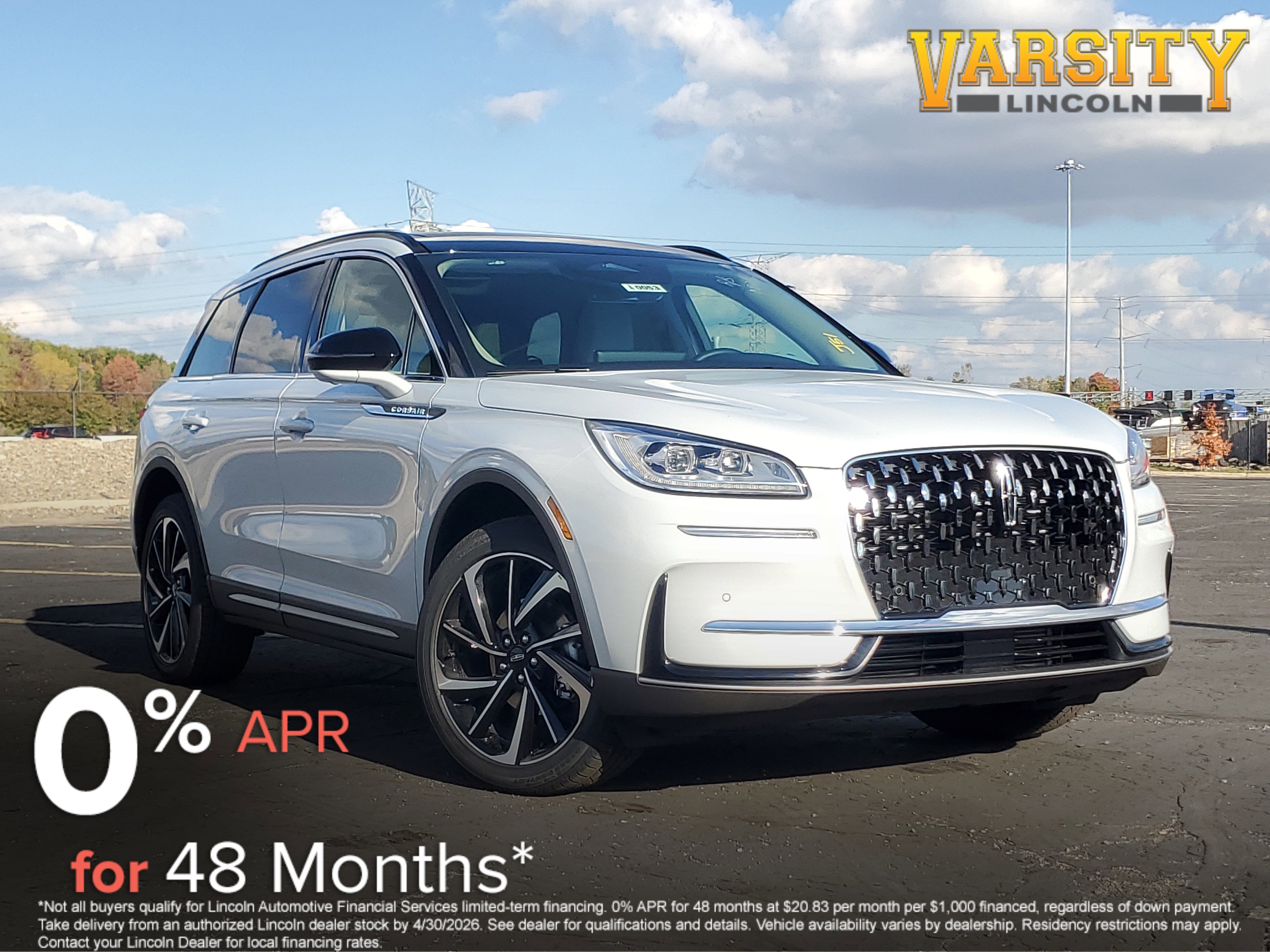 New 2026 Lincoln Corsair Reserve image 1