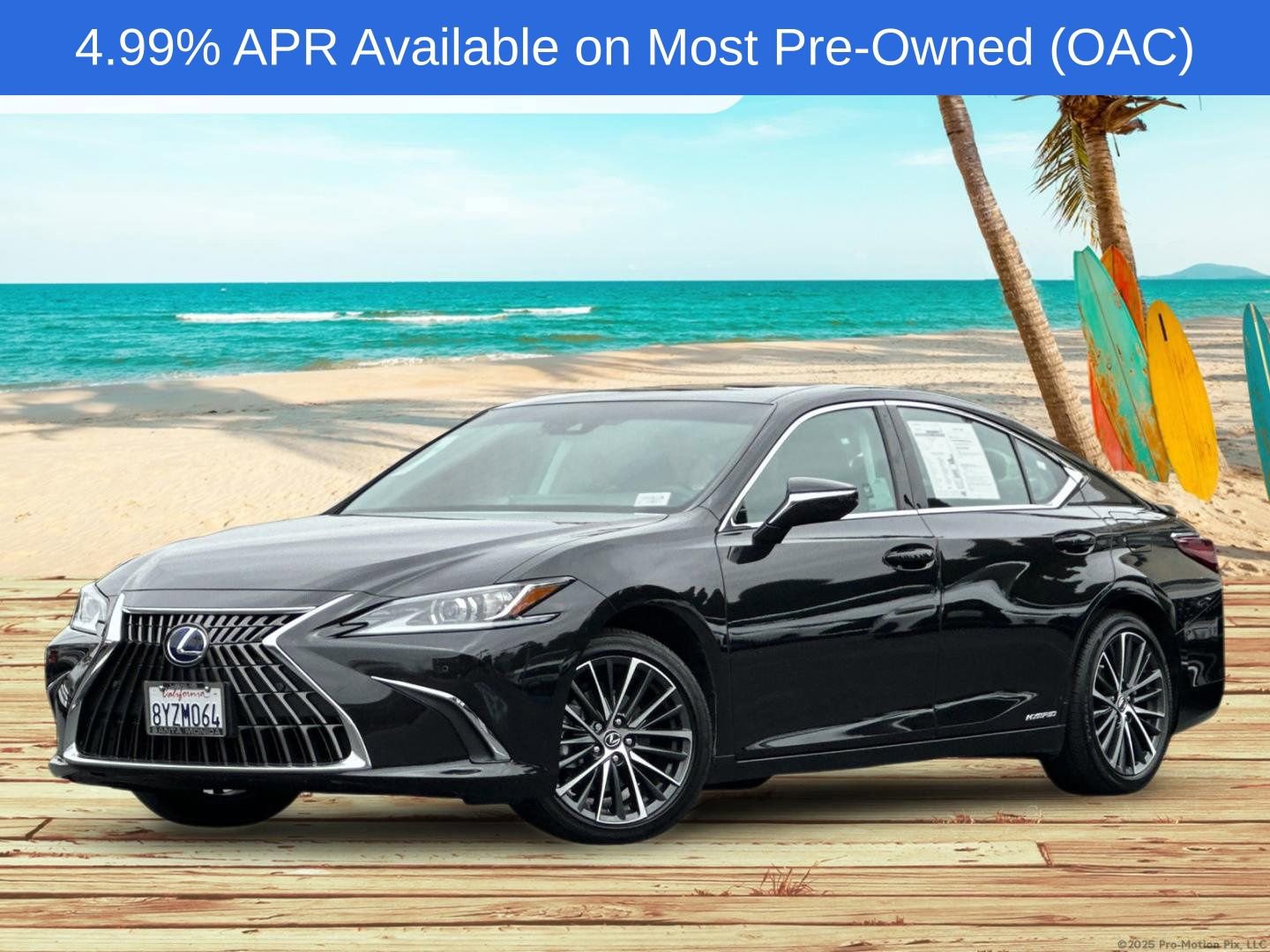 Used 2022 Lexus ES 300h w/ Premium Package FWD image 1