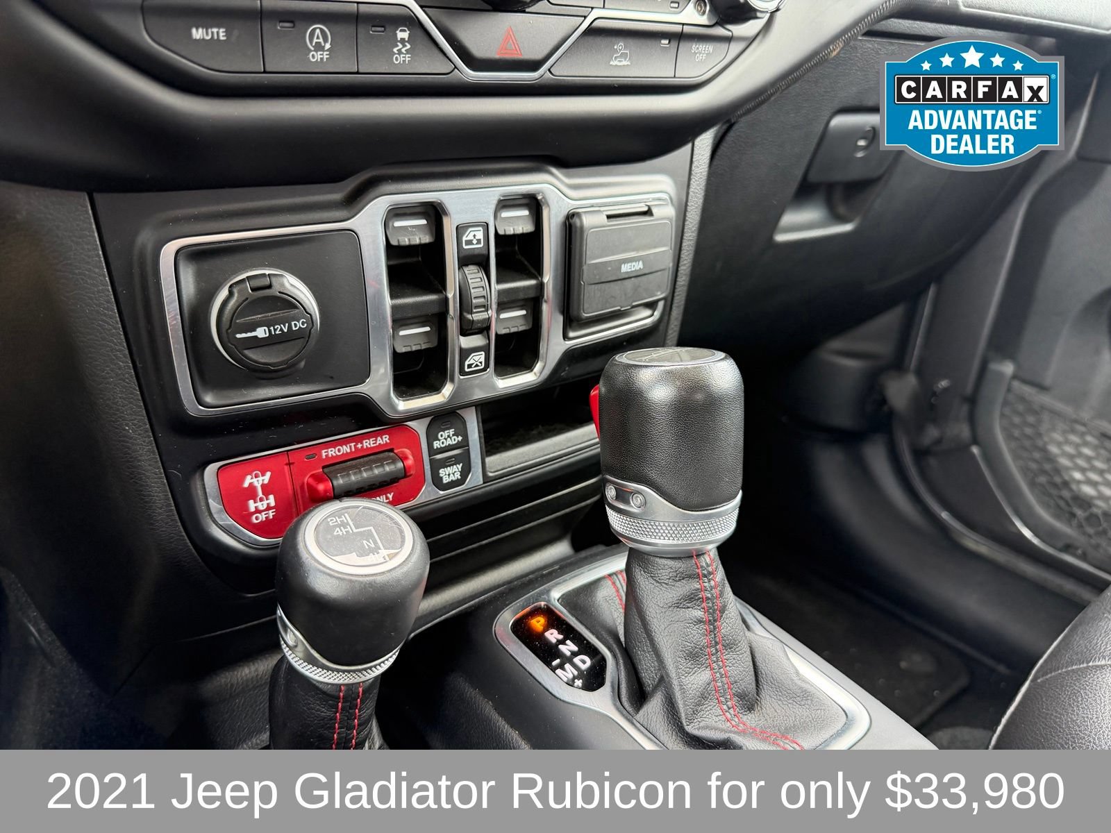Used 2021 Jeep Gladiator Rubicon w/ Trailer Tow Package AWD/4WD image 12