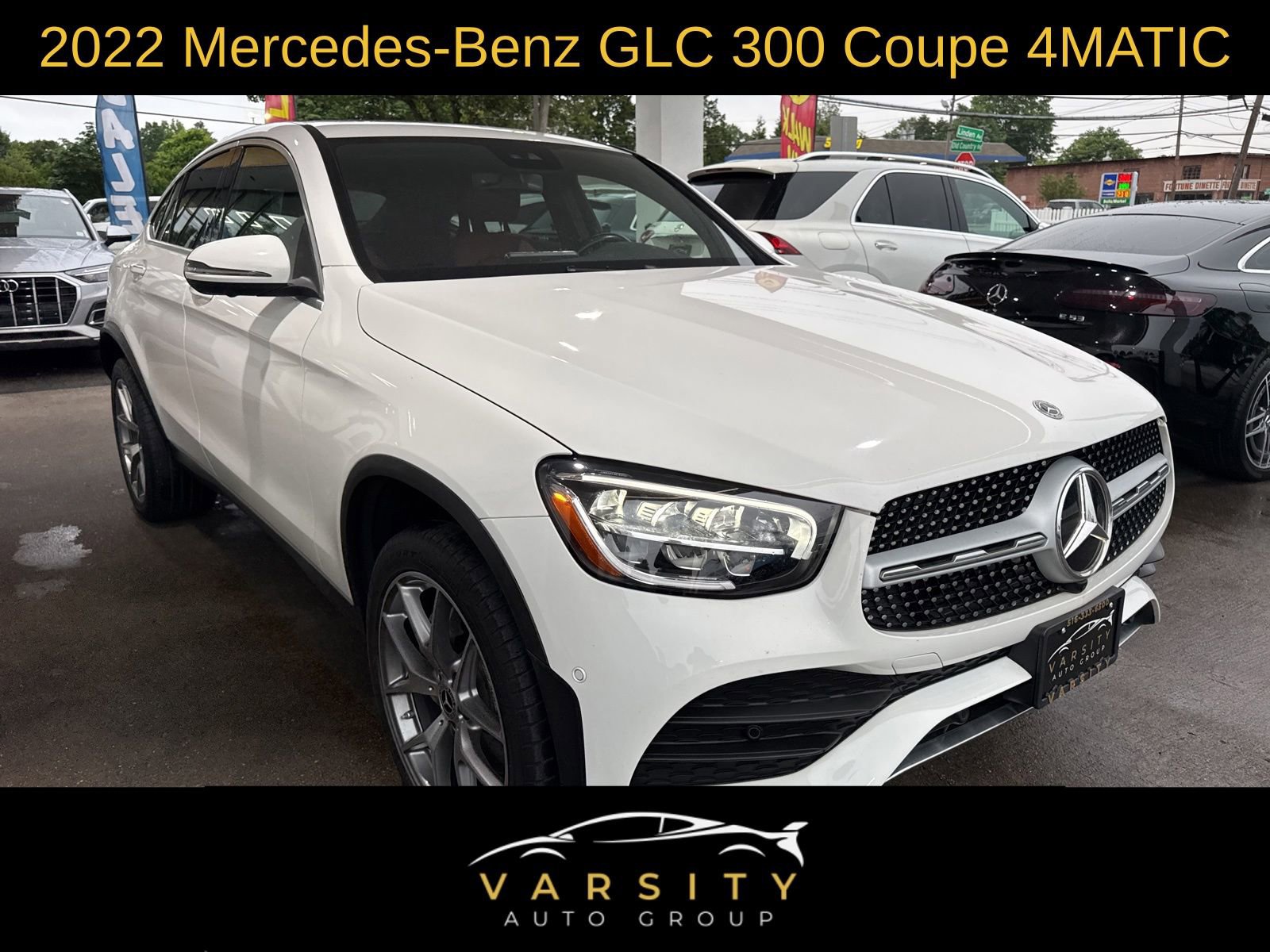 Used 2022 Mercedes-Benz GLC 300 GLC 300 Coupe w/ AMG Line image 3