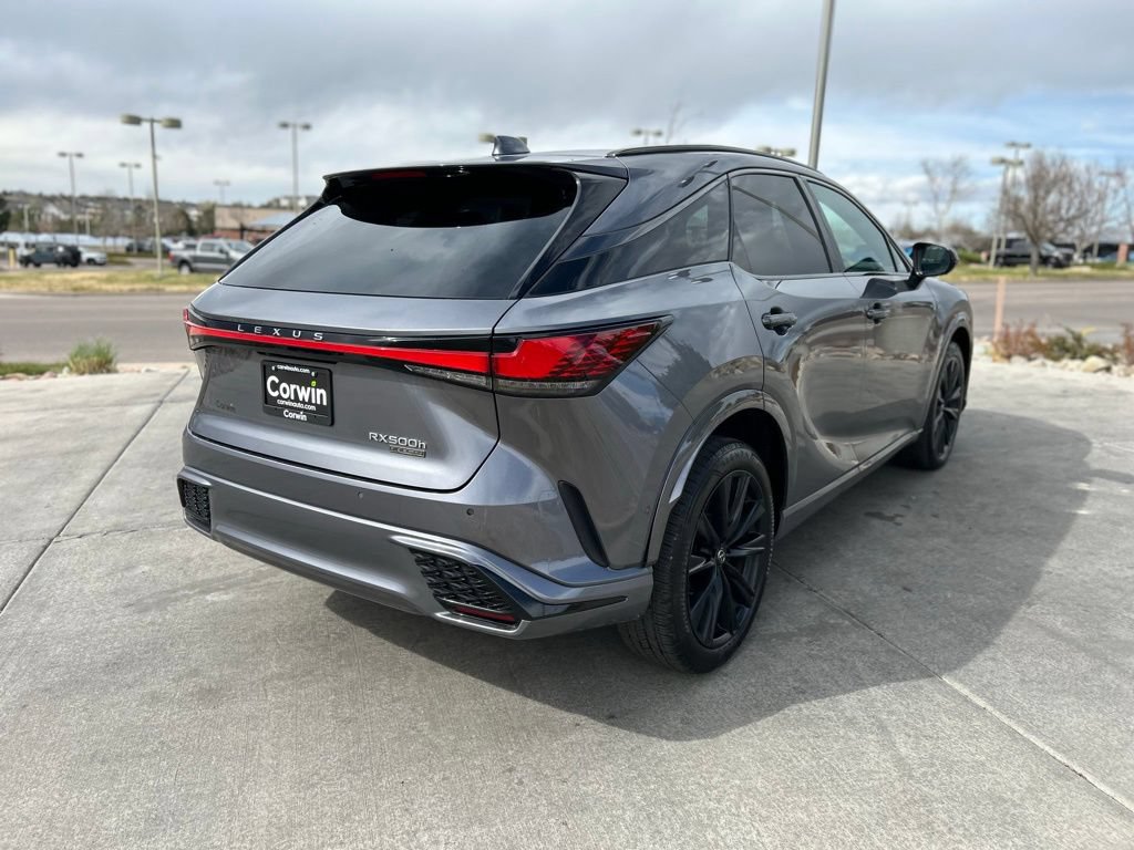 Used 2023 Lexus RX 500h F Sport w/ Accessory Package (Z1) AWD/4WD image 8
