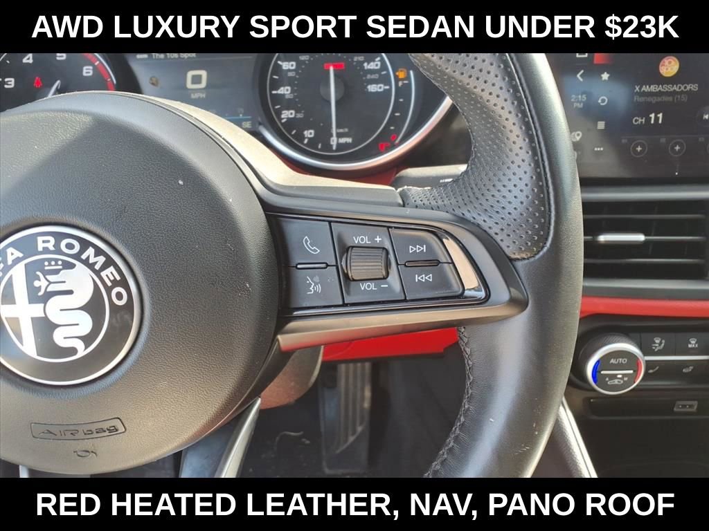 Used 2021 Alfa Romeo Giulia Ti w/ Active Assist 2 Package TI image 21