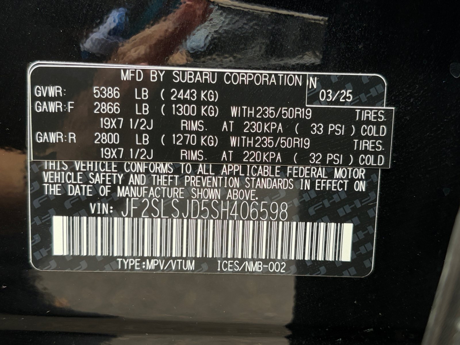 Certified 2025 Subaru Forester Sport AWD/4WD image 34