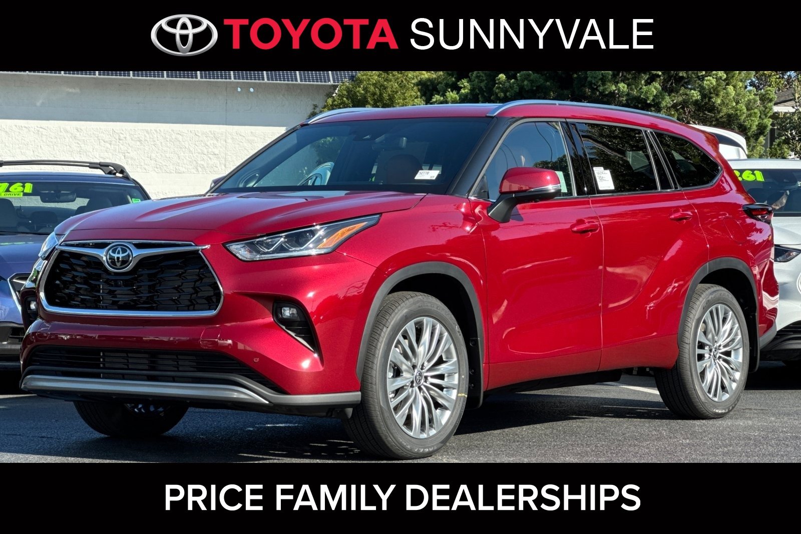 New 2025 Toyota Highlander Platinum