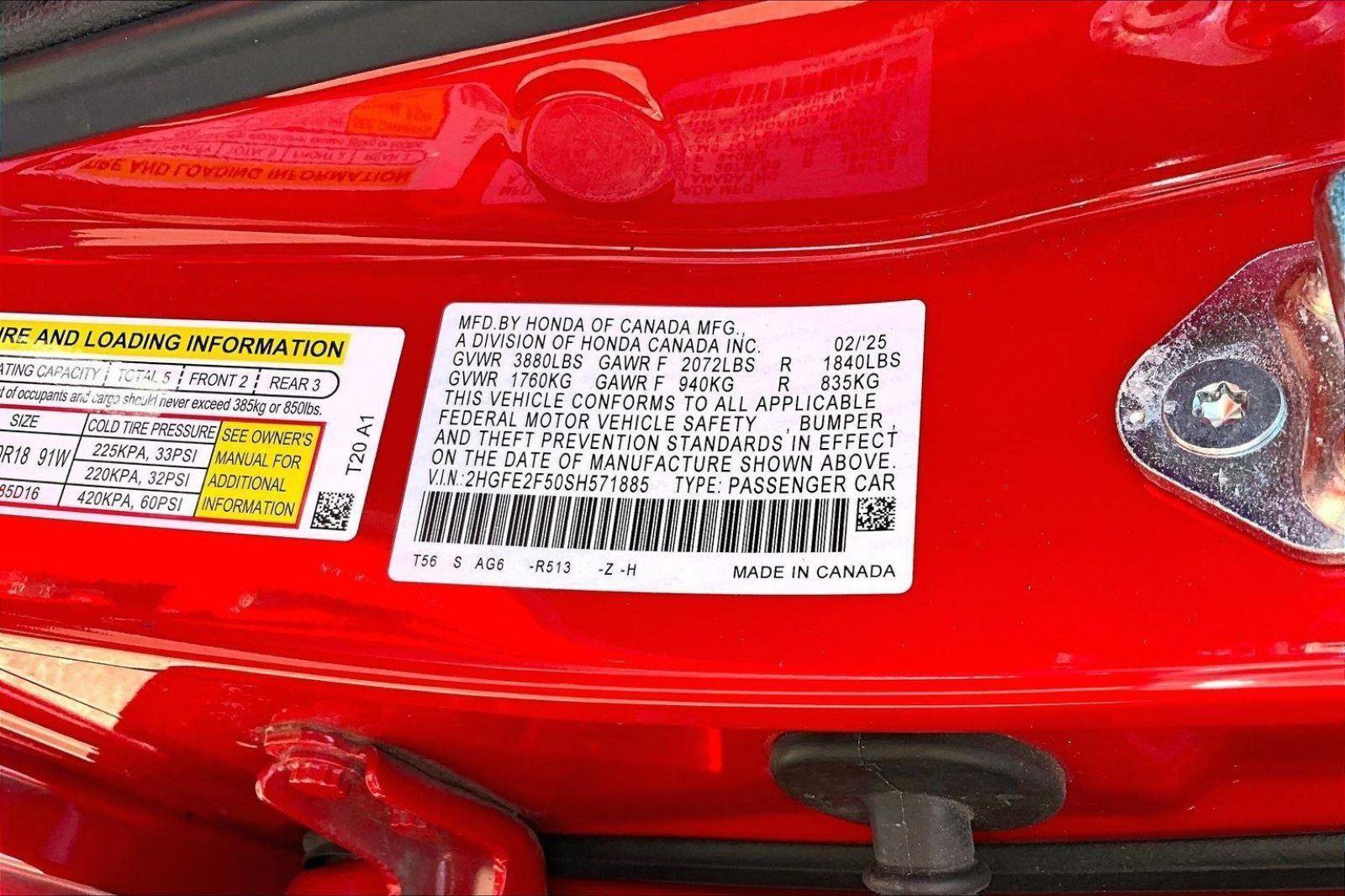 Used 2025 Honda Civic Sport image 31