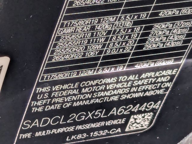 Used 2020 Jaguar F-PACE R-Sport AWD/4WD image 22