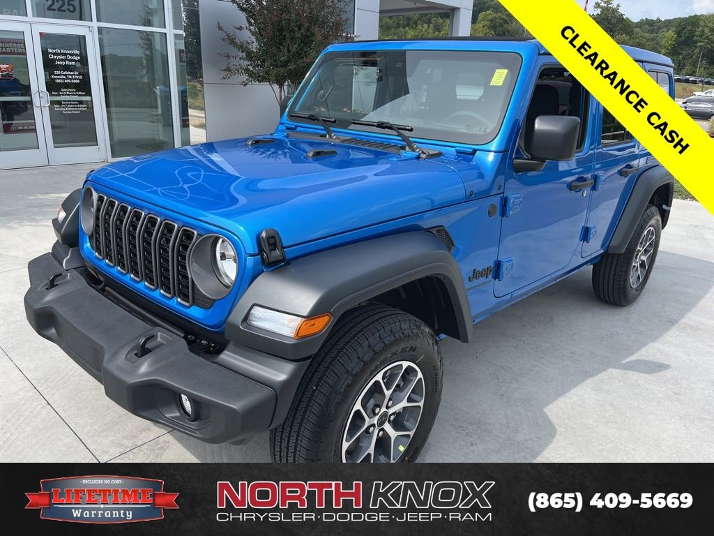 New 2025 Jeep Wrangler Unlimited Sport