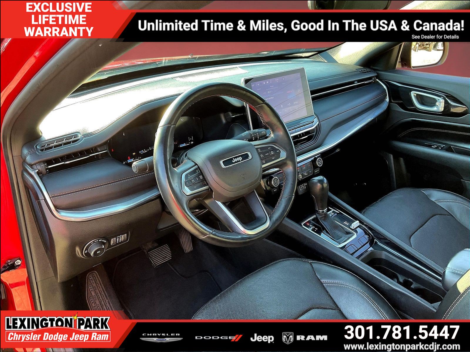 Used 2022 Jeep Compass Limited w/ (RED) Package AWD/4WD image 16
