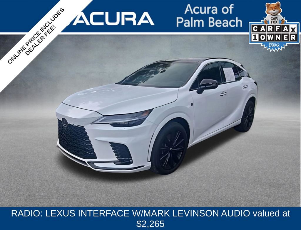 Used 2024 Lexus RX 500h F Sport w/ Convenience Package