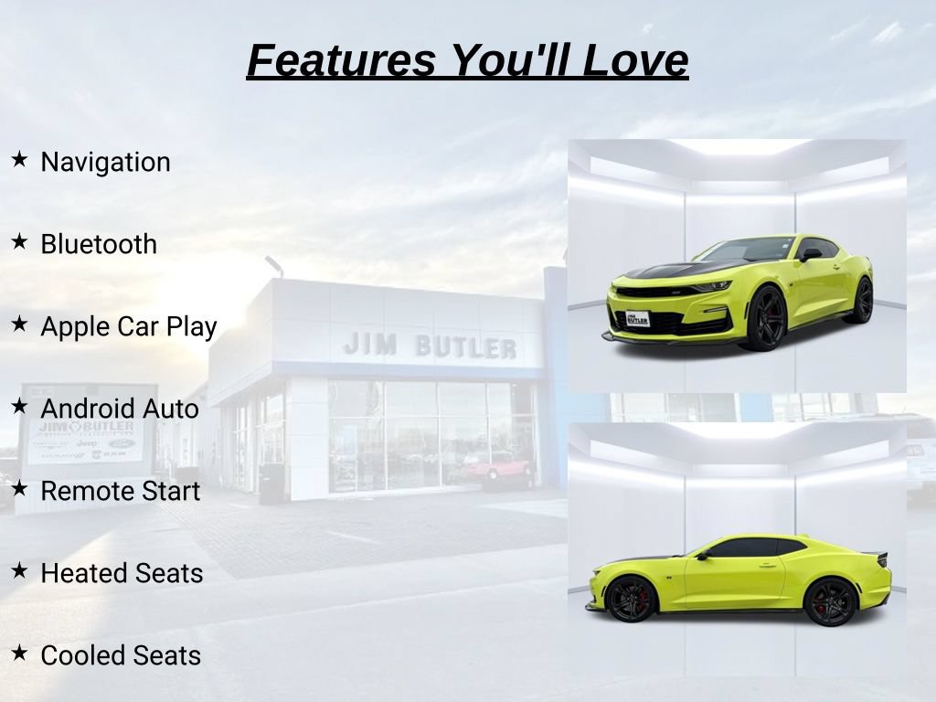Used 2021 Chevrolet Camaro SS RWD image 9