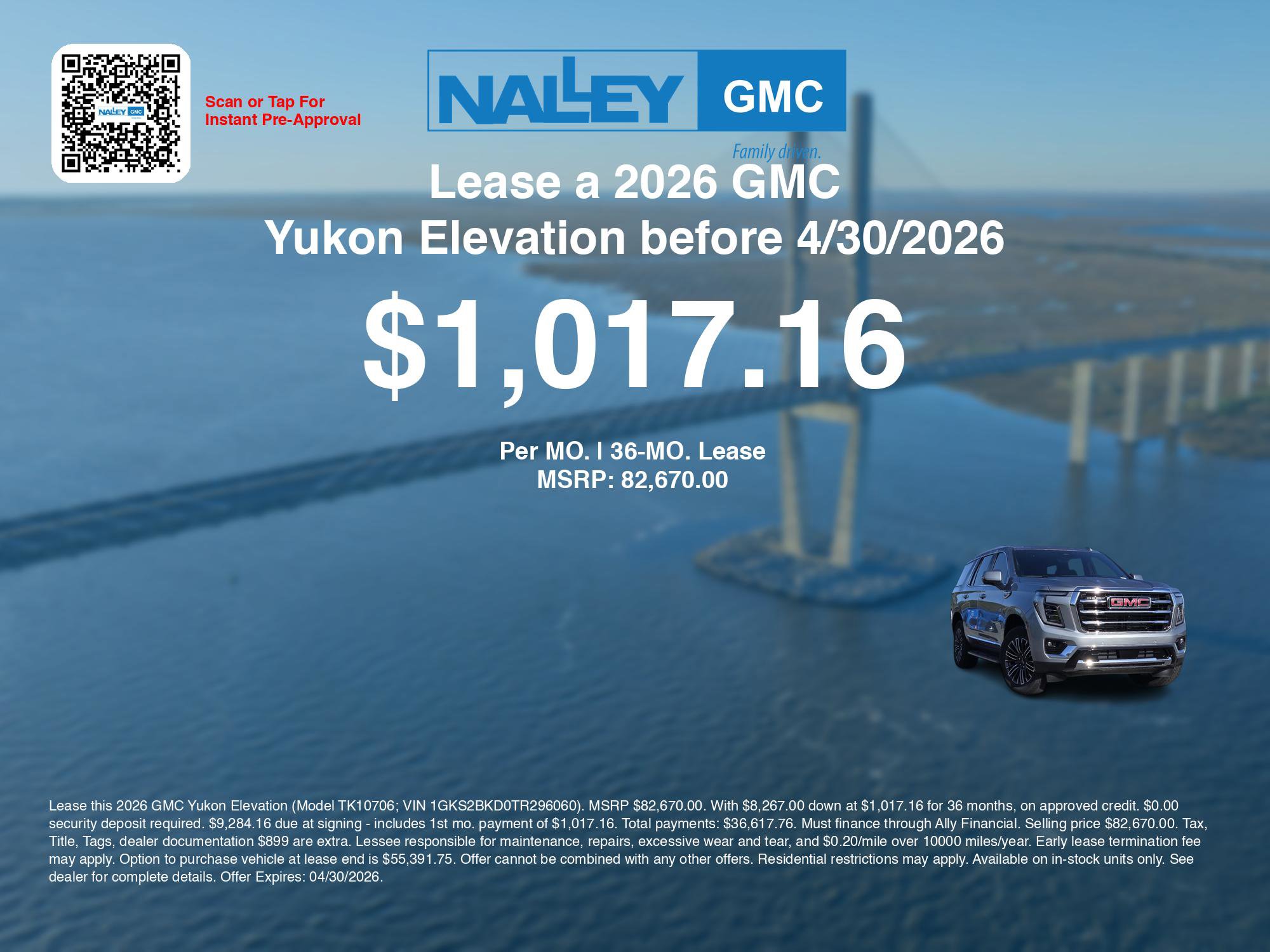 New 2026 GMC Yukon Elevation image 3