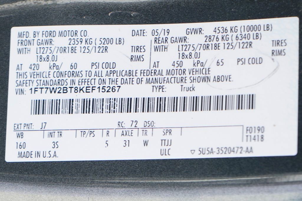 Used 2019 Ford F250 XLT AWD/4WD image 49