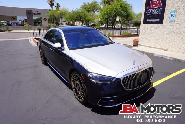Used 2021 Mercedes-Benz S 580 4MATIC Sedan w/ AMG Line image 72
