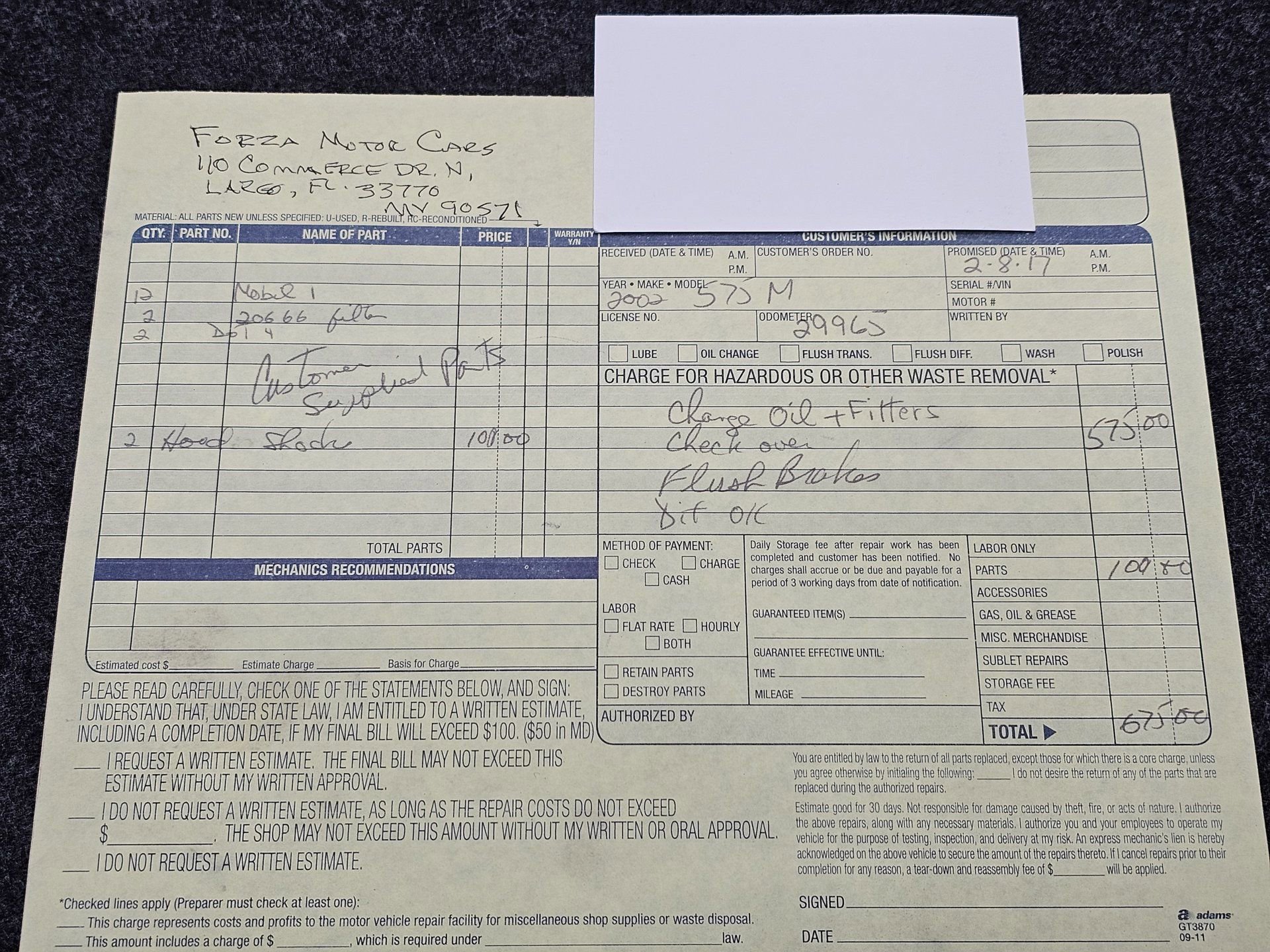 Used 2002 Ferrari 575M Maranello RWD image 77