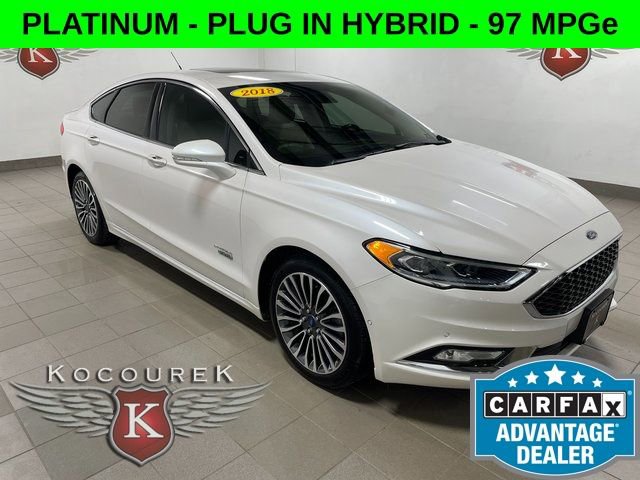 Used 2018 Ford Fusion Energi Platinum FWD image 1