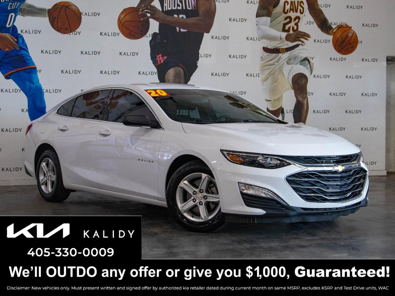 Used 2020 Chevrolet Malibu LS w/ LPO, Convenience Package 2