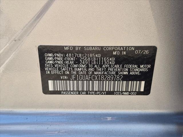 New 2026 Subaru Impreza 2.0i Sport AWD/4WD image 17