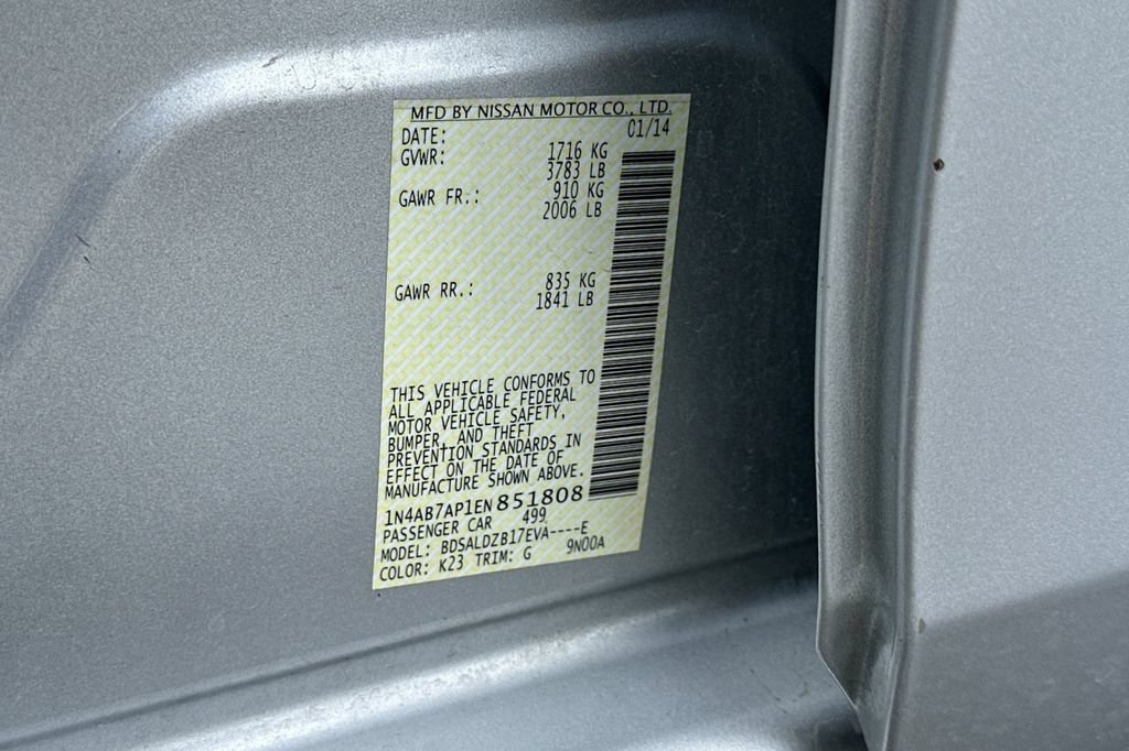 Used 2014 Nissan Sentra SV FWD image 26
