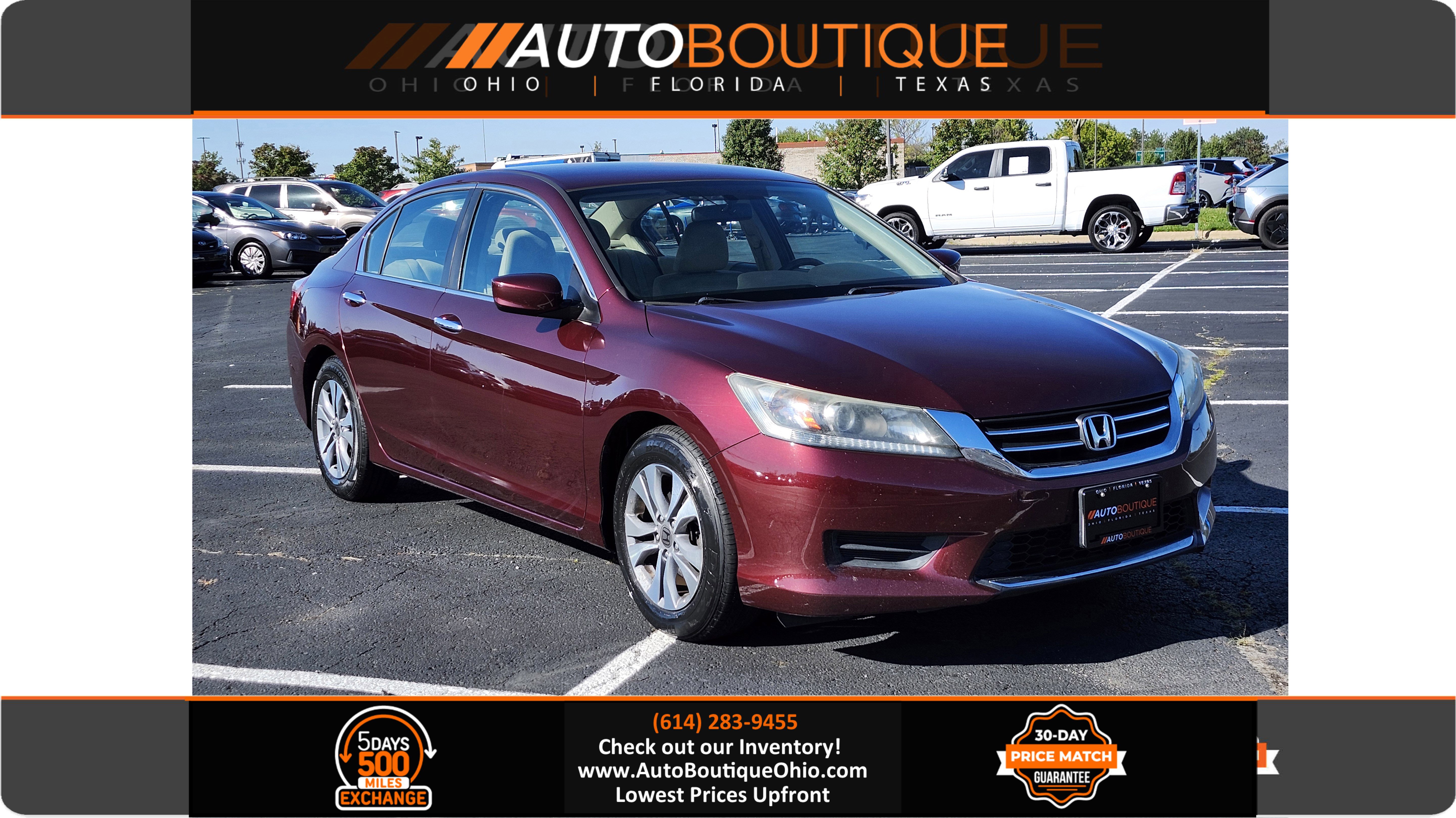 Used 2015 Honda Accord LX